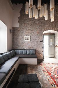 Posezení v ubytování Keresbino Hydra Manor House