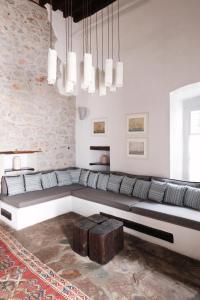 Posezení v ubytování Keresbino Hydra Manor House