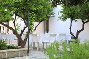 A garden outside Palazzo Circolone