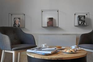 A seating area at Palazzo Circolone