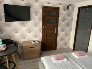 Ein Bett oder Betten in einem Zimmer der Unterkunft Villa Platinum