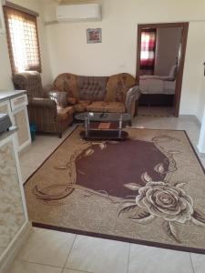 O zonă de relaxare la Petra Visitors Hotel