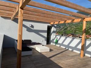 Balkón nebo terasa v ubytování mytinyhome