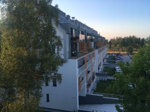 Budova, v ktorej sa apartmán nachádza