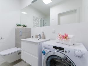 Kúpeľňa v ubytovaní Apartamenty Sunrise Kolobrzeg Podczele