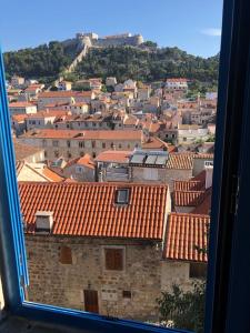 Výhľad na mesto Hvar alebo výhľad na mesto priamo z apartmánu