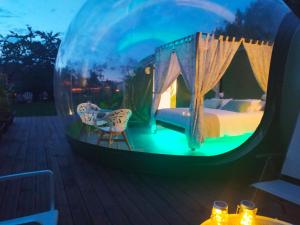Basen w obiekcie REMANSO DE TRASFONTAO Casa das Árbores & Bubble lub w pobliżu