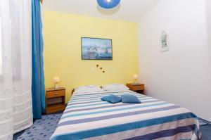 Postel nebo postele na pokoji v ubytování Apartment Slavka