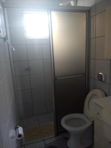 Koupelna v ubytování Casa temporada Garopaba