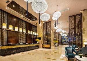 Posezení v ubytování Glenview ITC Plaza Chongqing