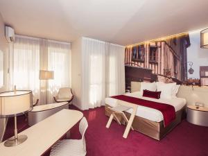 Postel nebo postele na pokoji v ubytování Mercure Limoges Centre