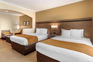 Postel nebo postele na pokoji v ubytování Comfort Suites Baytown I - 10