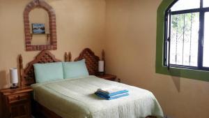 Postel nebo postele na pokoji v ubytování VILLA COLONIAL