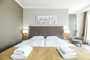 Posteľ alebo postele v izbe v ubytovaní Hotel Perfect
