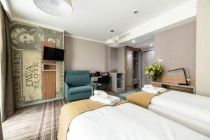Posteľ alebo postele v izbe v ubytovaní Hotel Perfect