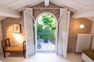 Posezení v ubytování DelleFarfalle Boutique B&B