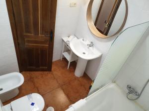 Koupelna v ubytování El Rincón de la ESPE
