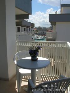 Balkón nebo terasa v ubytování B&B LA BAIA Sea Rooms