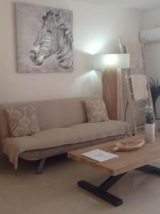 Posezení v ubytování Studio 12 Vue Mer Orient Bay