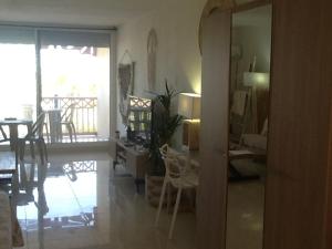 Posezení v ubytování Studio 12 Vue Mer Orient Bay