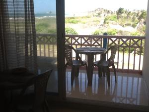 Balkón nebo terasa v ubytování Studio 12 Vue Mer Orient Bay