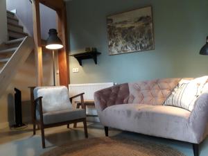 Posezení v ubytování B&B De Pastorie bij Dokkum