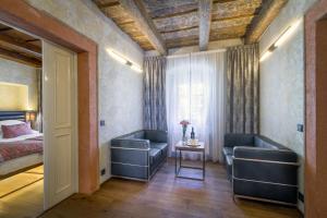 Letto o letti in una camera di Hotel Waldstein