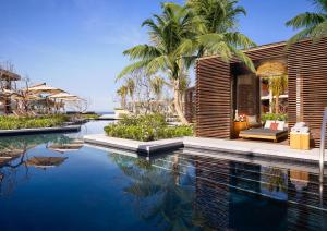 Bazén v ubytování Nobu Hotel Los Cabos nebo v jeho okolí