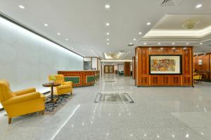 A seating area at Best Western Hotel Ferrari