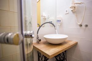 Koupelna v ubytování Hotel Carpe Diem