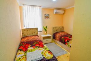 Postel nebo postele na pokoji v ubytování Hotel 9th Sky
