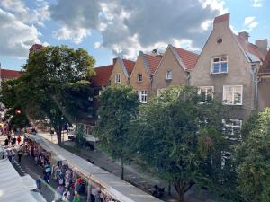 Budova, v ktorej sa apartmán nachádza