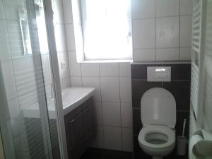 Koupelna v ubytování Ferienhof Gassner