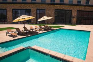 Bazén v ubytování Hotel Kumiai Inn nebo v jeho okolí