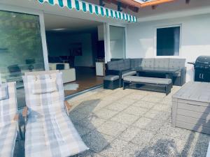 Area soggiorno di Lake View Apartments