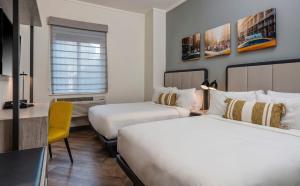 Cama o camas de una habitación en Citadines Connect Fifth Avenue New York