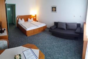 Ένα ή περισσότερα κρεβάτια σε δωμάτιο στο Winter Apartment Almberg