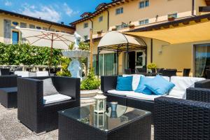 Zona d'estar a Borgo dei Poeti Romantik Hotel