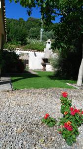 Taman di luar S'orrosa casa vacanze bifamiliare in montagna panorama stupendo Sardegna