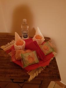Łóżko lub łóżka w pokoju w obiekcie Az.Agr.Cascina Moretta