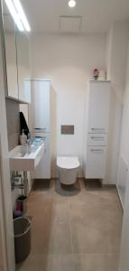 A bathroom at Downtown Vienna new built luxury suites