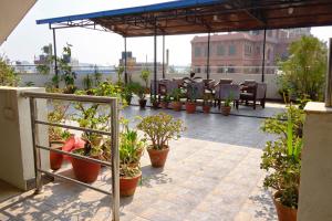 Μπαλκόνι ή βεράντα στο Hotel Yambu kathmandu