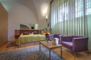 A seating area at Monastery Hotel