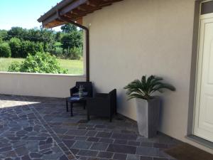 Zahrada ubytování B&B CORTE SANT'ANGELO