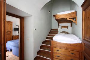 Cama o camas de una habitación en Residenza dei Maestri