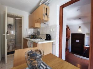 Kuchyňa alebo kuchynka v ubytovaní Studio apartman Galerija