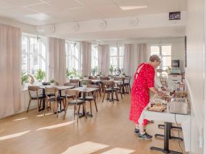 Majutusasutuse Hamnhotellet külastajad