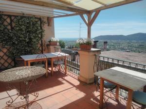 Un balcón o terraza de Dimora Garibaldi