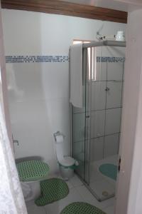ห้องน้ำของ Pousada Calu