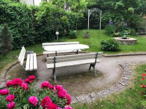 Zahrada ubytování Allika Apartments